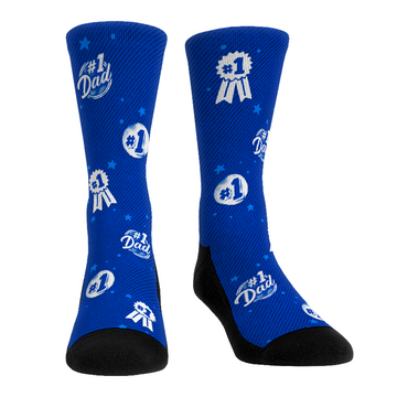 Custom Face Socks - #1 Dad Blue Test