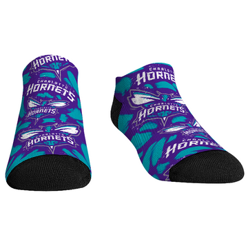 Charlotte Hornets - Low Cut  - Logo Paint