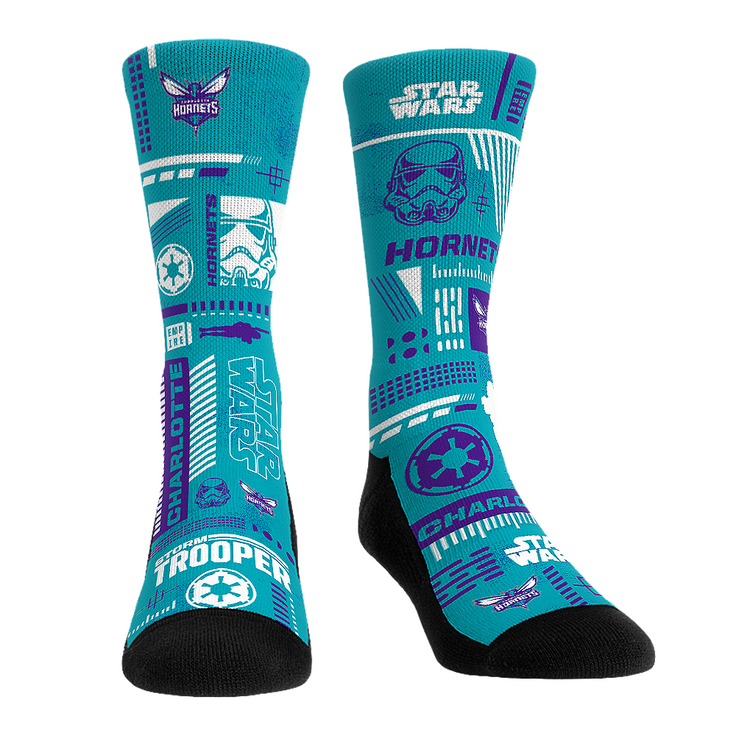 Charlotte Hornets - Star Wars  - Stormtrooper Pattern - {{variant_title}}