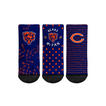 Chicago Bears - Number 1 Fan 3-Pack (Toddler)