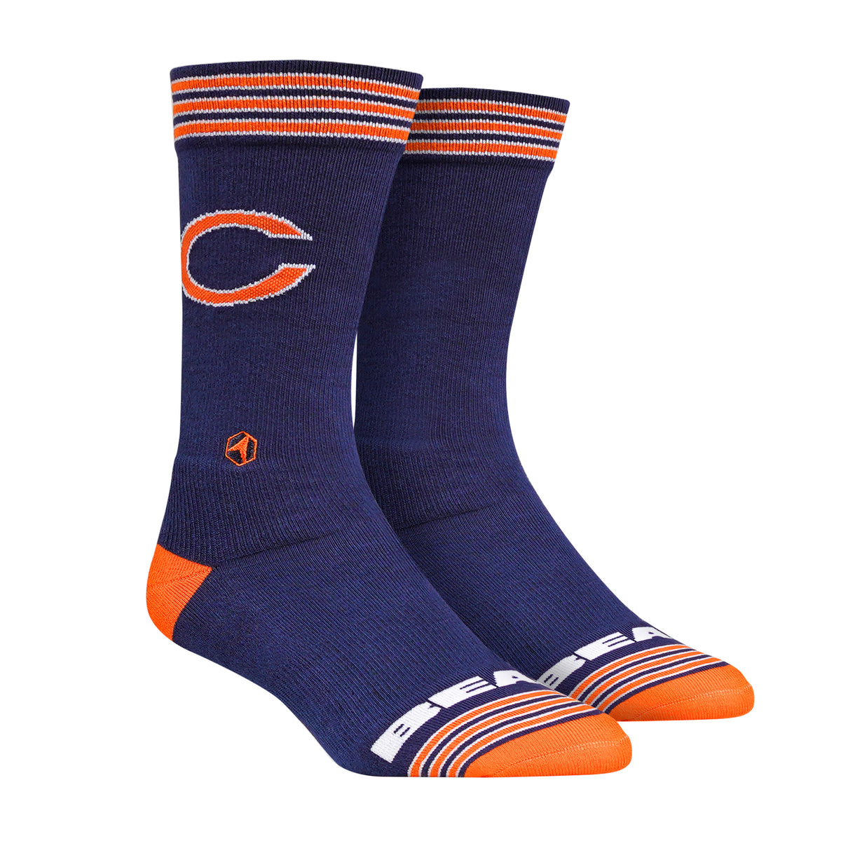 Chicago Bears Socks - Throwback Knitted - NFL Socks - Rock 'Em Socks