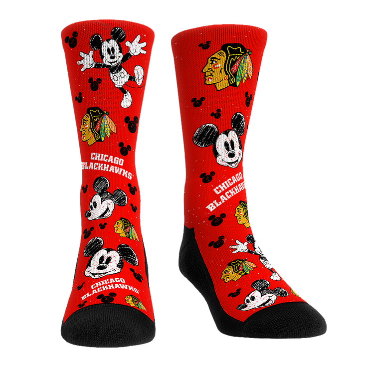Chicago Blackhawks - Disney - Mickey Sketch - {{variant_title}}