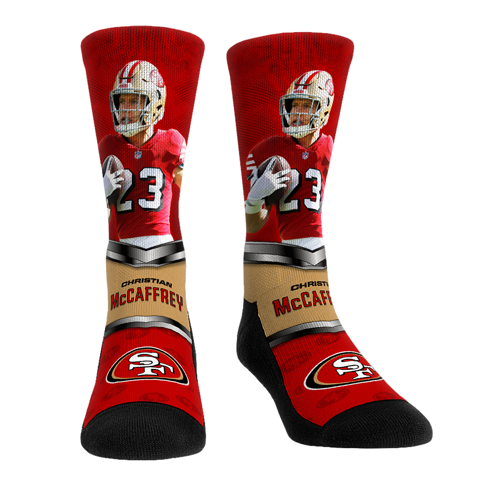 San Francisco 49ers Socks - Highlight - Rock 'Em Socks - NFL