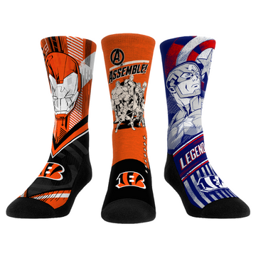 Cincinnati Bengals - Marvel  - 3-Pack