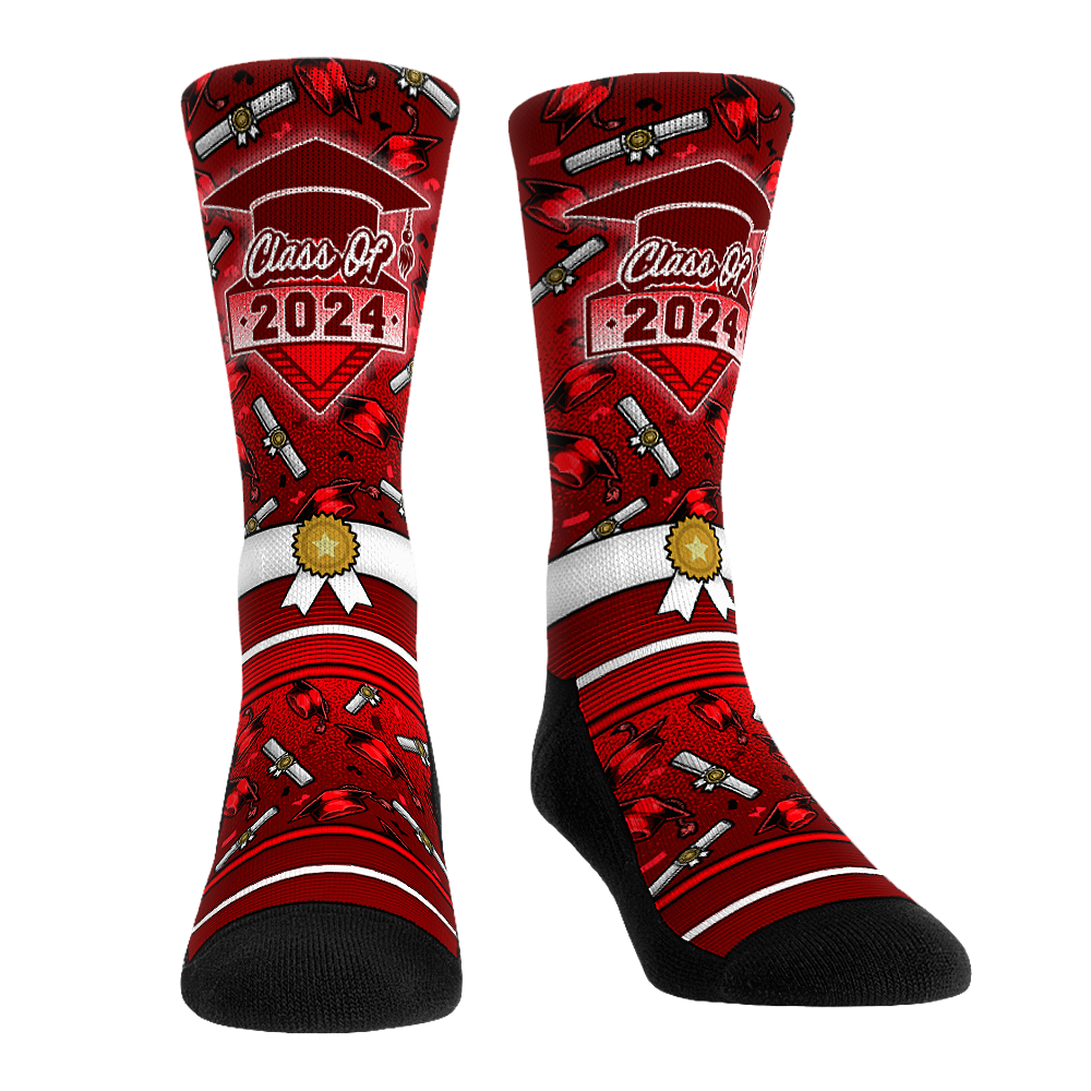 Class of 2025 Socks Graduation Socks Rock 'Em Socks