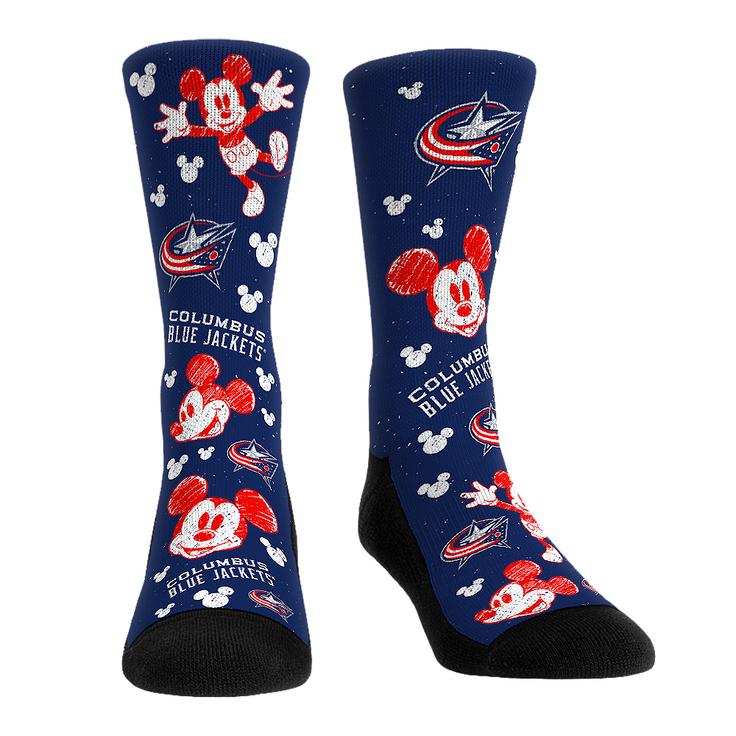 Columbus Blue Jackets - Disney - Mickey Sketch - {{variant_title}}