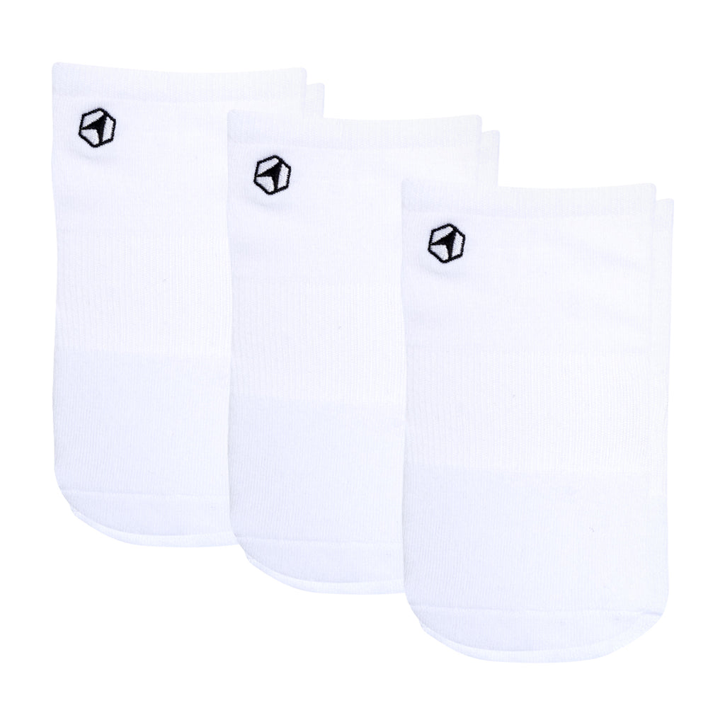 Cotton Casuals - Low-Cut - 3-Pack (White) - {{variant_title}}