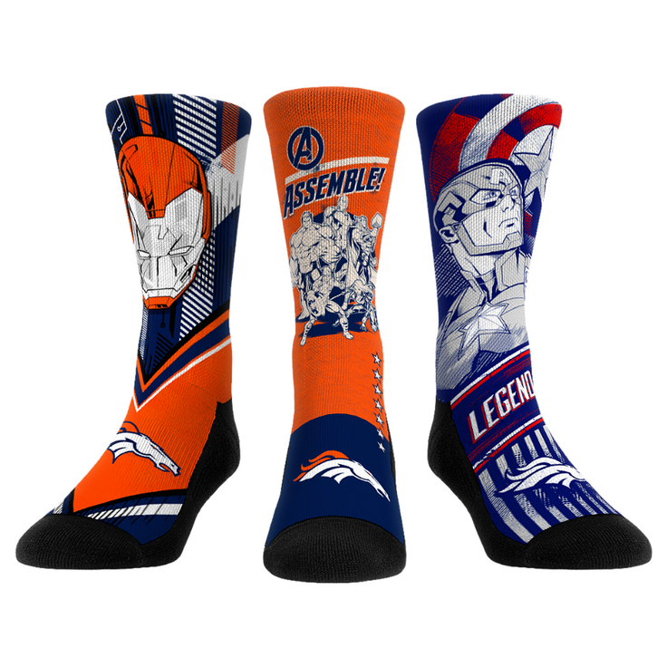 Denver Broncos - Marvel  - 3-Pack - {{variant_title}}