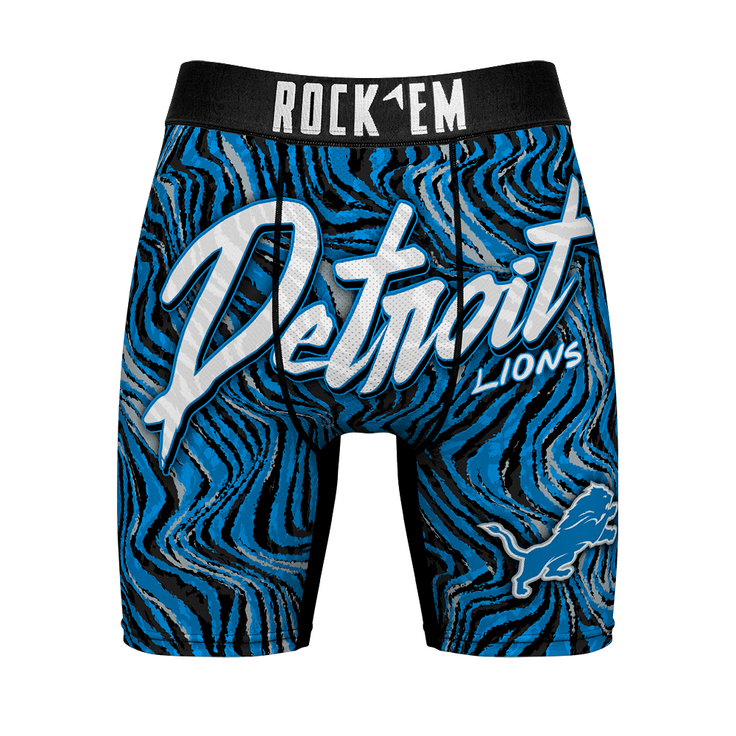 Detroit Lions - Neon Wave