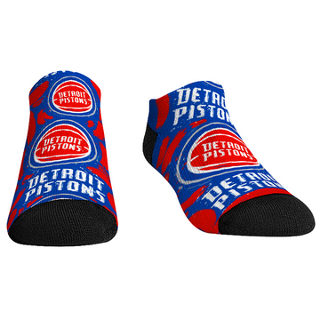 Detroit Pistons - Low Cut  - Logo Paint