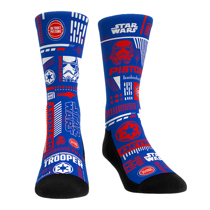 Detroit Pistons - Star Wars  - Stormtrooper Pattern - {{variant_title}}