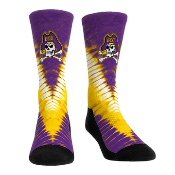 ECU Pirates - V Shape Tie Dye