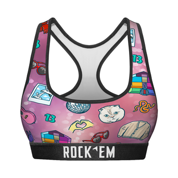 Women's Sports Bra - Eras All-Over