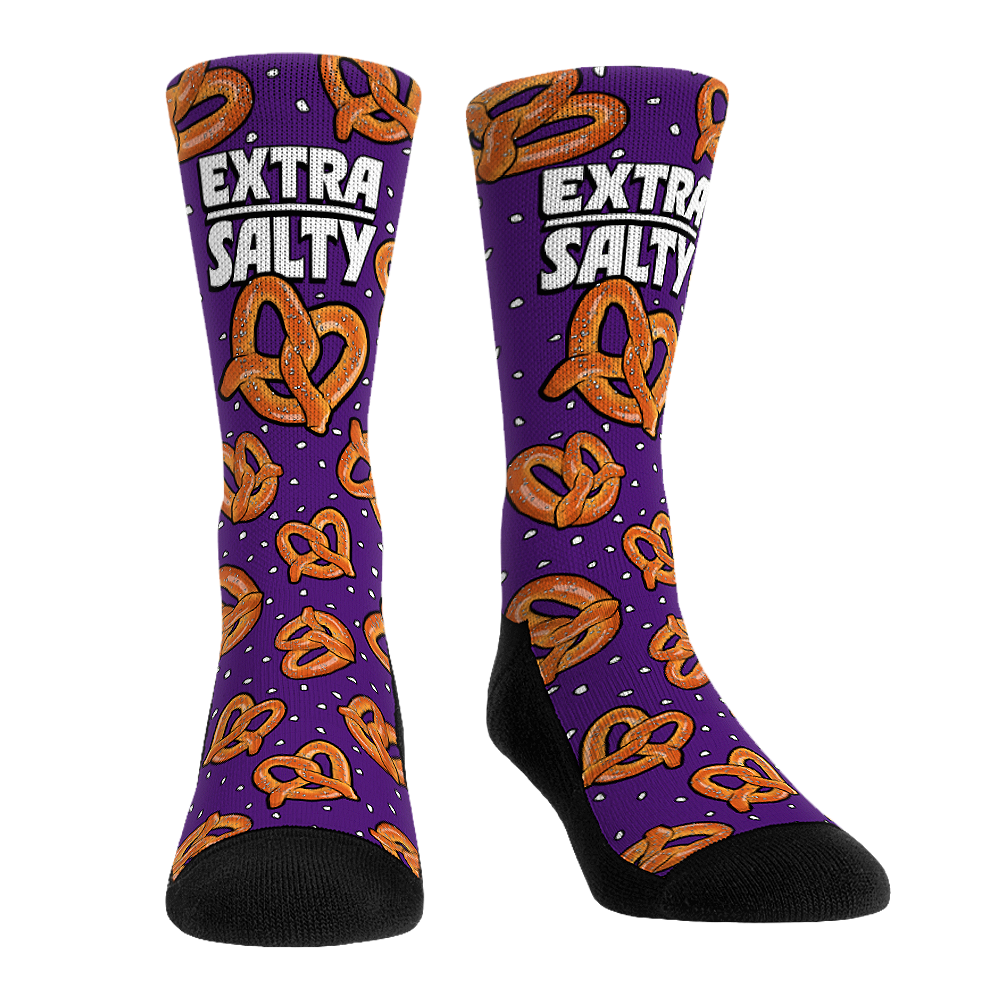 Extra Salty - Rock 'Em Socks - Food Socks - Pun Socks