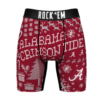 Boxer Briefs - Alabama Crimson Tide - Tacky Sweater