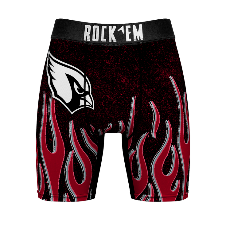 Arizona Cardinals - 3D Flames – Front