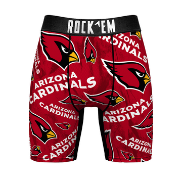 Boxer Briefs - Arizona Cardinals - Logo All-Over