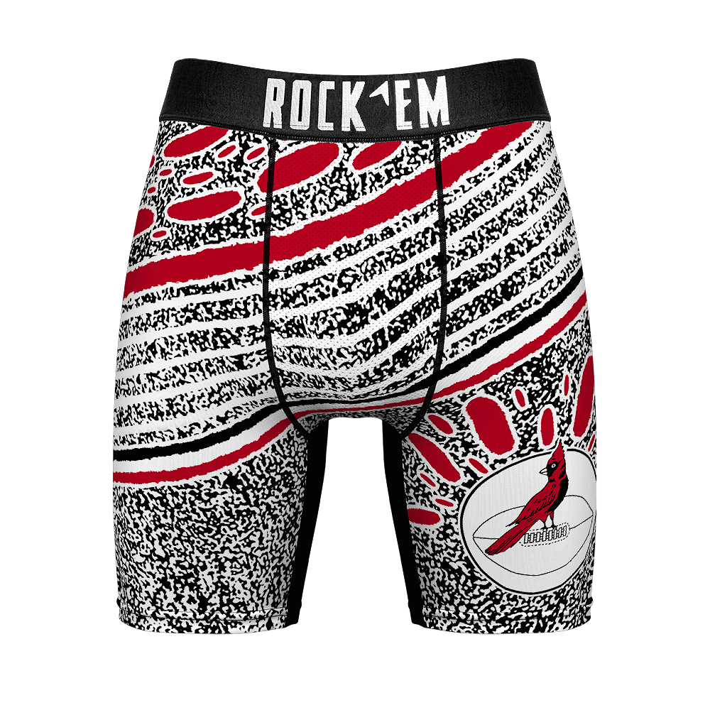 Boxer Briefs - Arizona Cardinals - Throwback Splash - {{variant_title}}