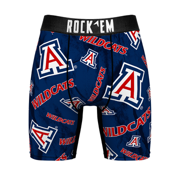 Boxer Briefs - Arizona Wildcats - Logo All-Over