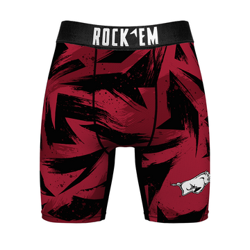 Boxer Briefs - Arkansas Razorbacks - Game Paint