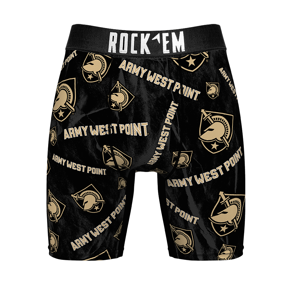 Boxer Briefs - Army Black Knights - Logo All-Over - {{variant_title}}
