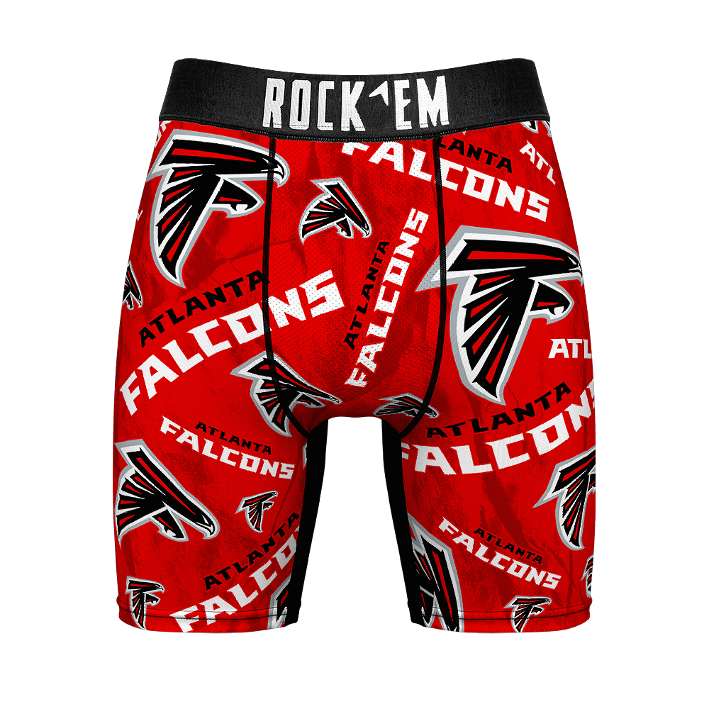 Boxer Briefs - Atlanta Falcons - Logo All-Over - {{variant_title}}