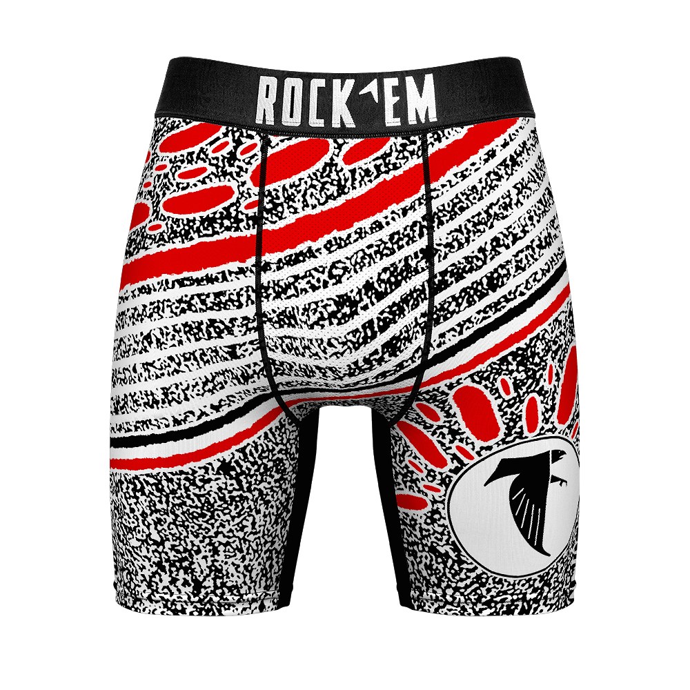 Boxer Briefs - Atlanta Falcons - Throwback Splash - {{variant_title}}