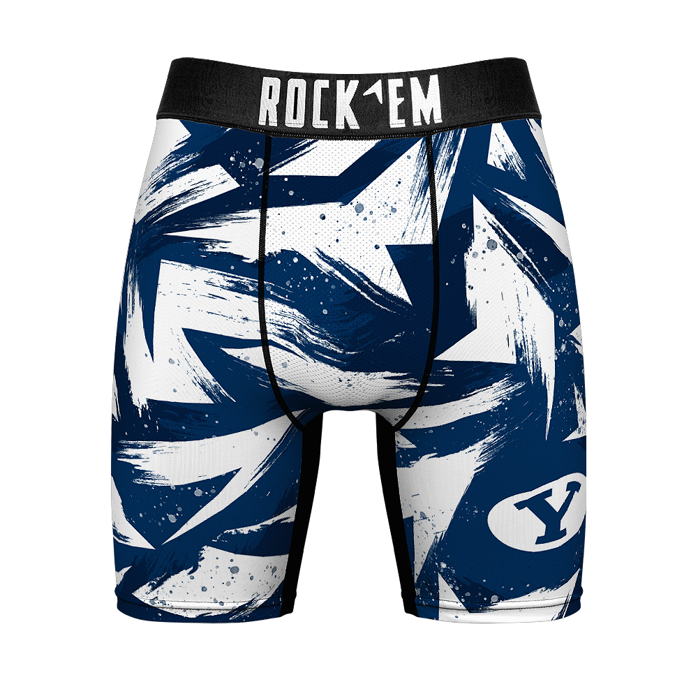 Boxer Briefs - BYU Cougars - Game Paint - {{variant_title}}