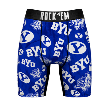 BYU Cougars - Logo All-Over