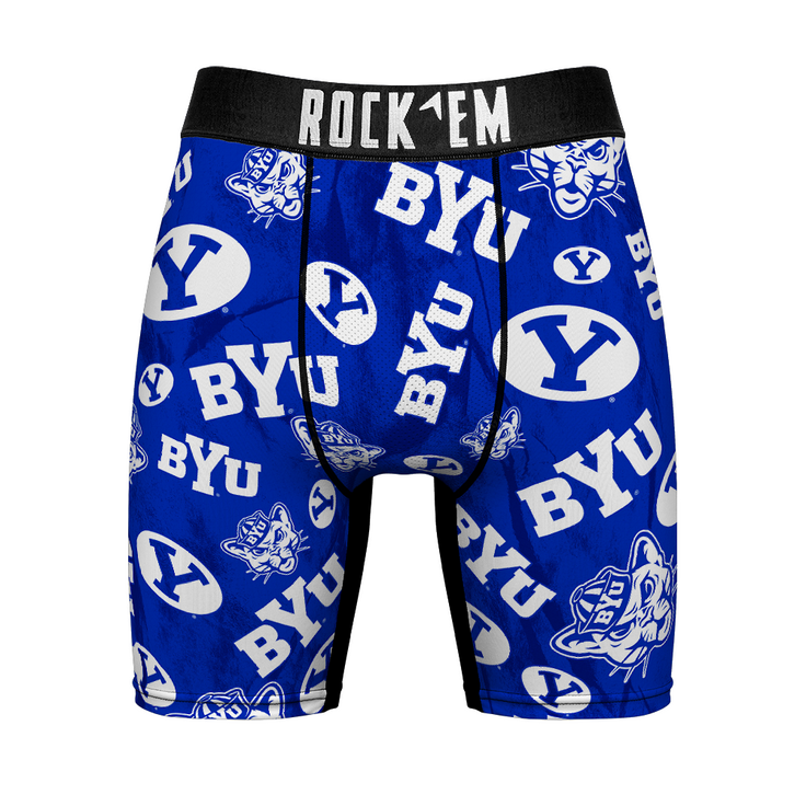 BYU Cougars - Logo All-Over