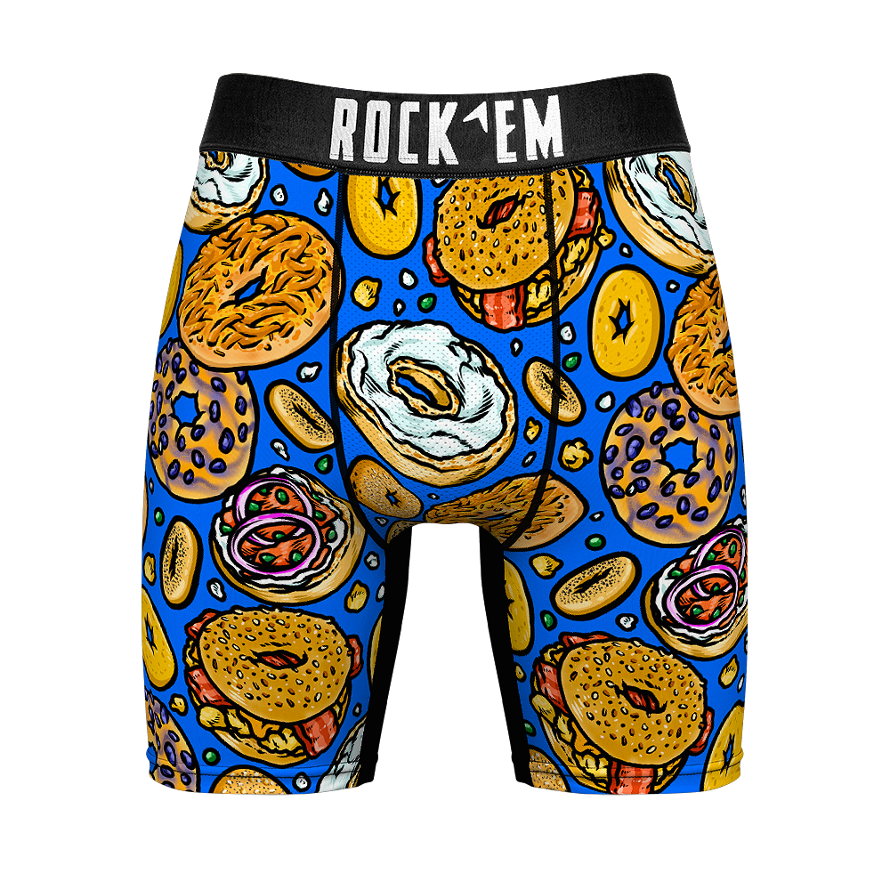Boxer Briefs - Bagels All-Over - {{variant_title}}