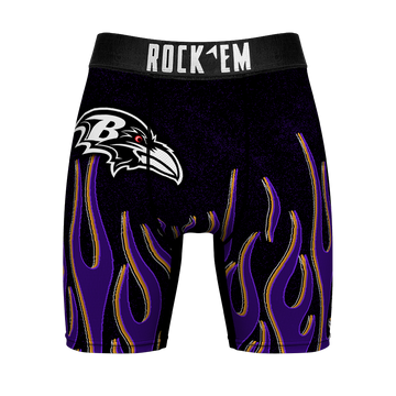Baltimore Ravens - 3D Flames