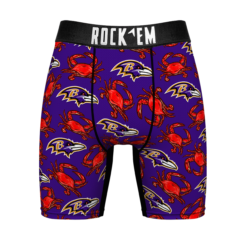 Boxer Briefs - Baltimore Ravens - Crabs - {{variant_title}}