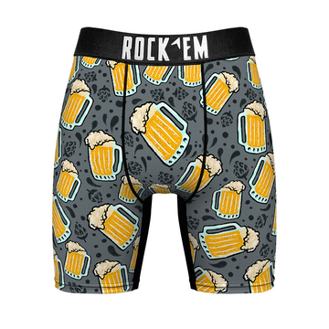 Boxer Briefs - Beer Mugs All-Over