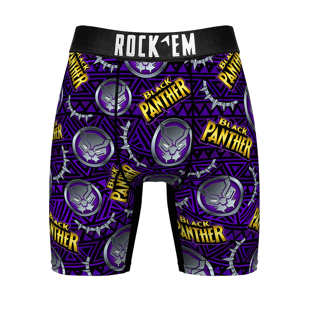 Boxer Briefs - Black Panther - Icon All-Over - {{variant_title}}