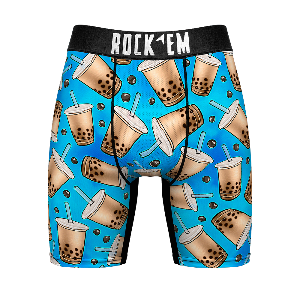 Boxer Briefs - Boba Tea All-Over - {{variant_title}}