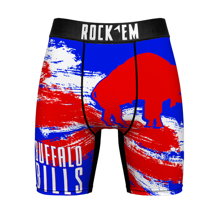 Boxer Briefs - Buffalo Bills - Throwback Paint - {{variant_title}}