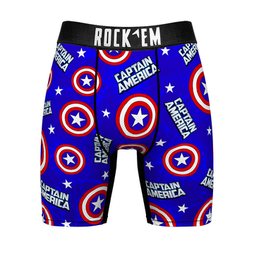 Boxer Briefs - Captain America - Icon All-Over