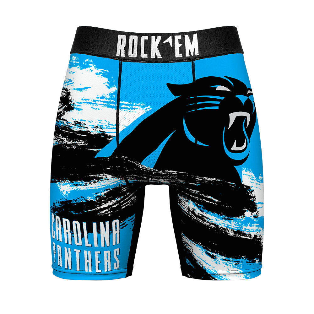 Boxer Briefs - Carolina Panthers - Throwback Paint - {{variant_title}}