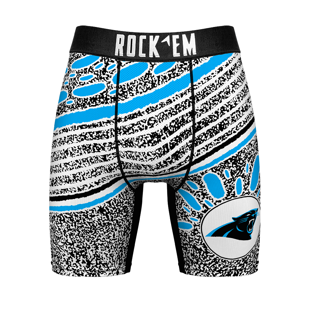 Boxer Briefs - Carolina Panthers - Throwback Splash - {{variant_title}}