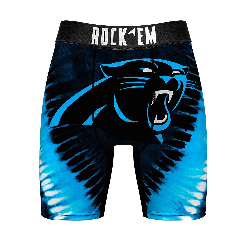 Boxer Briefs - Carolina Panthers - V Shape Tie Dye - {{variant_title}}