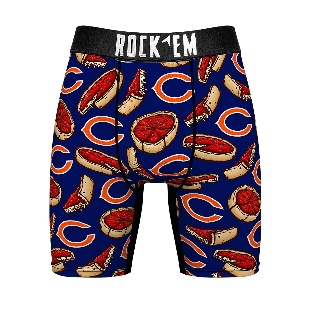 Boxer Briefs - Chicago Bears - Deep Dish Pizza - {{variant_title}}