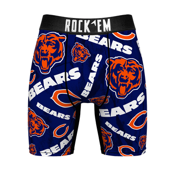 Boxer Briefs - Chicago Bears - Logo All-Over