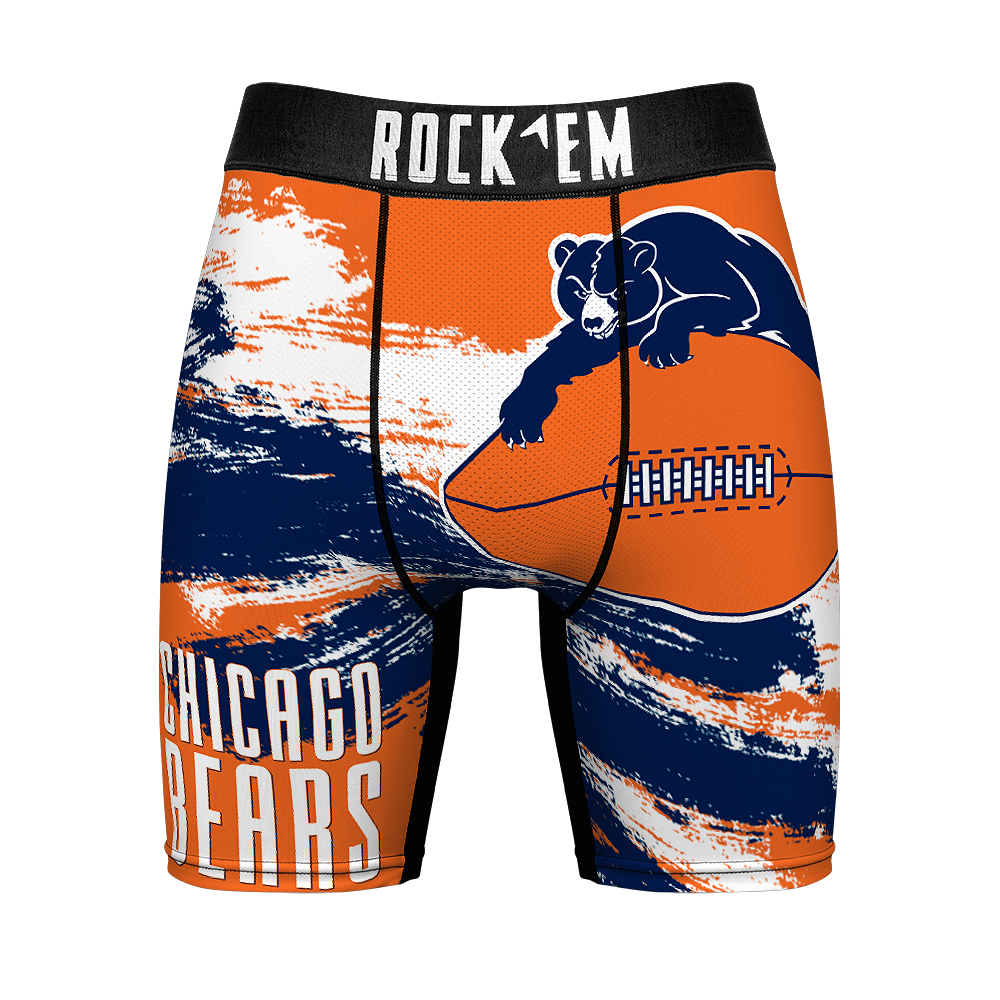 Boxer Briefs - Chicago Bears - Throwback Paint - {{variant_title}}