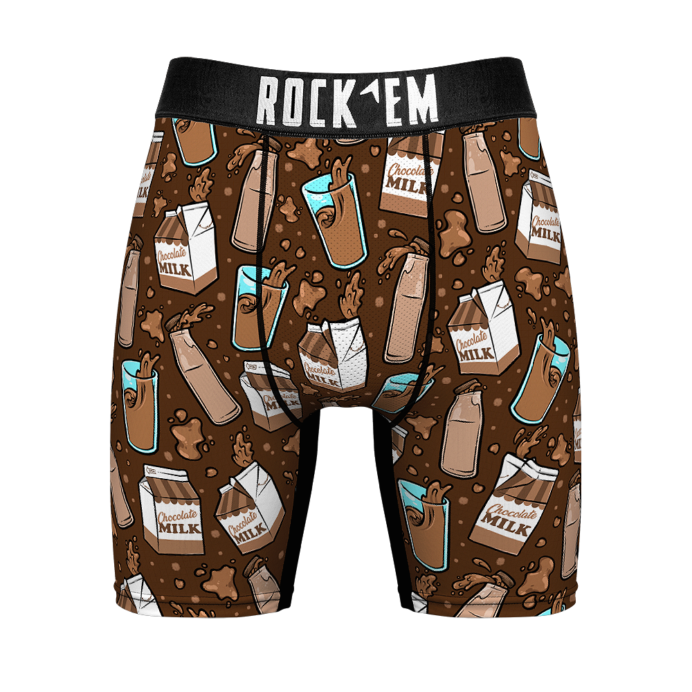 Boxer Briefs - Chocolate Milk All-Over - {{variant_title}}