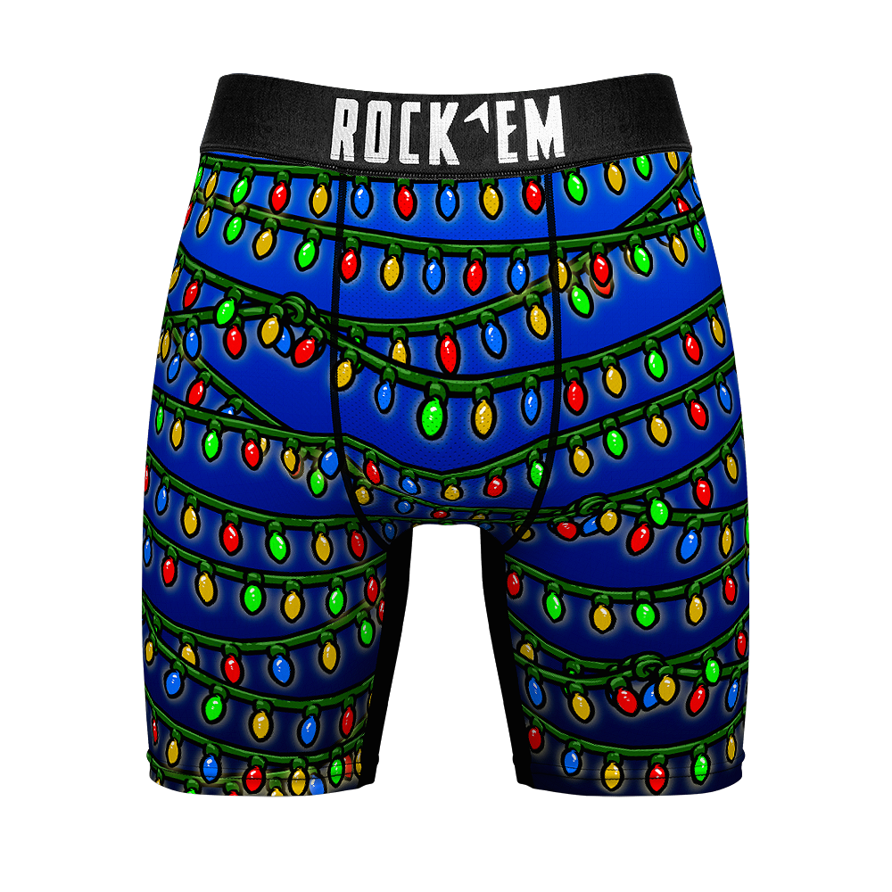 Boxer Briefs - Christmas Lights All-Over - {{variant_title}}