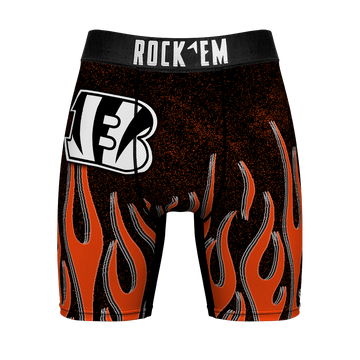 Cincinnati Bengals - 3D Flames