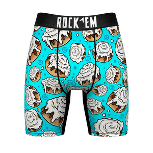 Cinnamon Buns All-Over - Rock 'Em Boxer Briefs - Underwear - Rock