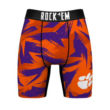 Boxer Briefs - Clemson Tigers - Game Paint