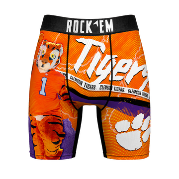 Boxer Briefs - Clemson Tigers - Mascot Dance